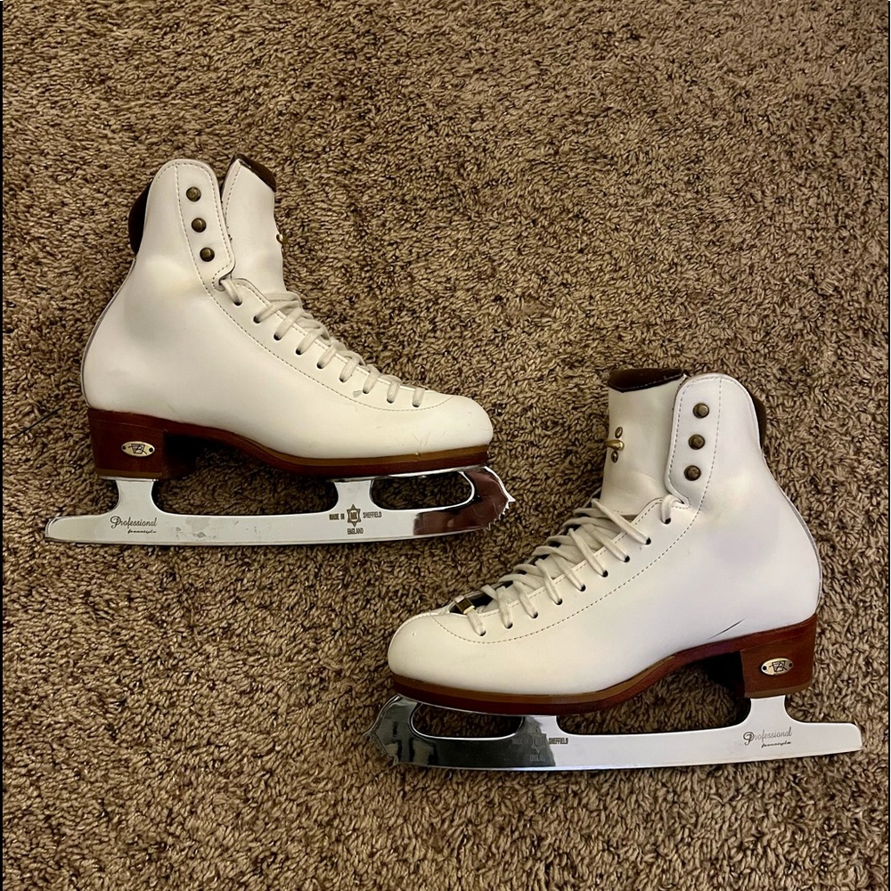 Riedell 910 LS Womens Figure Skates, size 5, made in England